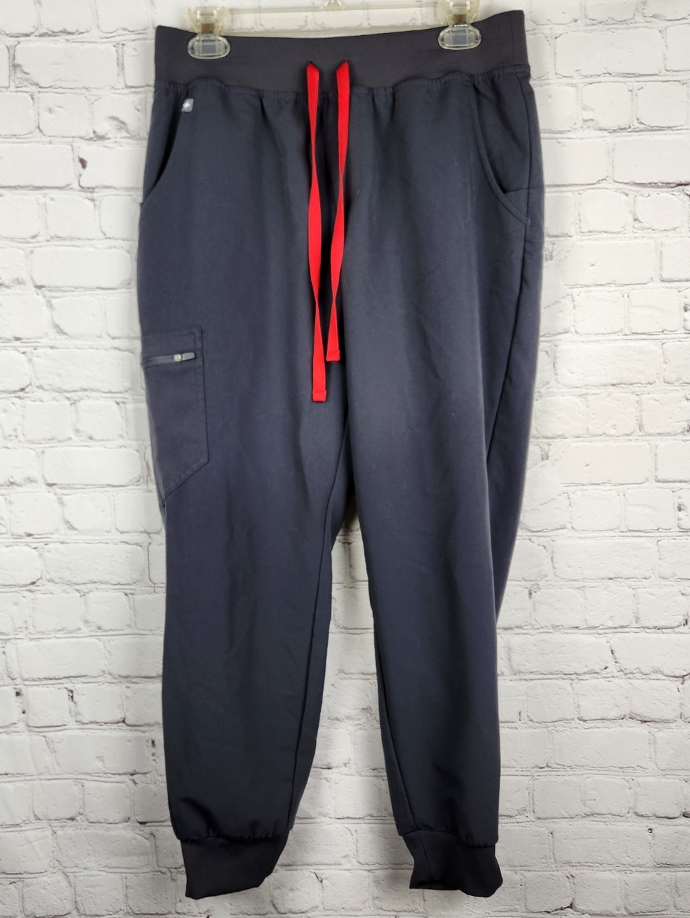 Figs Jogger Pants with Red Drawstring